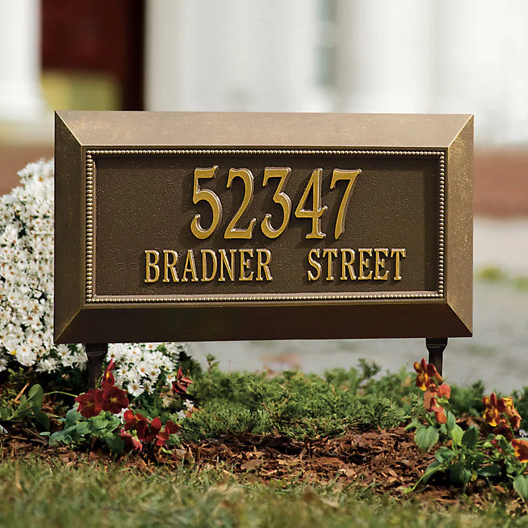 Address Plaques