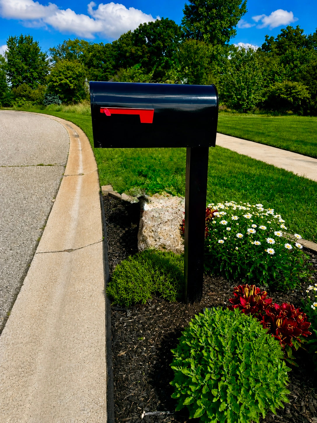 Heavy-Duty Mailbox Post Kit